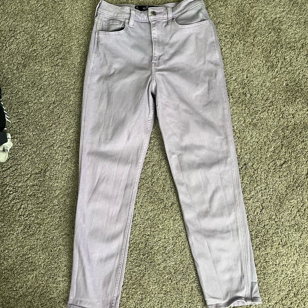 Vibrant Purple Hollister jeans